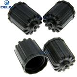 With Inner O-Ring rubber seal Nylon Grey TPMS Service Kit Tire Valve Stem Caps