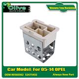 New Heater Blower Fan Resistor For 05-14 OPEL 90560362 52475432