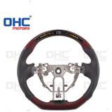 LED Carbon Fiber Steering Wheel Compatible with 370z  OHC MOTORS