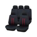 Cheap Car seat cover beads black and red stripe funny seat covers for car