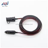car cigarette lighter plug with socket