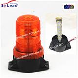 TOP LEAD DC12-110V LED Amber Rotating Beacon Light,LED Forklift Warning Strobe Safety Light