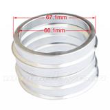 ID 66.1 mm OD 67.1 mm High Quality Aluminum Car Wheel Spacer Spigot Rings