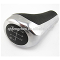 Wholesale High Quality Genuine Leather + Chrome Manual Car 6-Speed Gear Shift Knob For BW 135 series