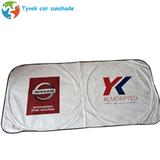 UV protection front windshield shades white tyvek foldable car sunshade