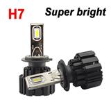 Flip chip LED Car Headlight 50W 6800lm H7 H8 H11 9005 9012 car LED headlights with IP67