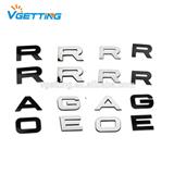 Chrome Silver Black Car DIY Front Emblem Badge Letters Sticker