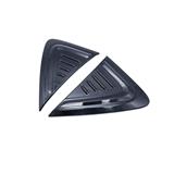2018 Exterior accessories 2 pcs decorative carbon fiber car side light cover for chr 2017