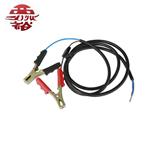 with 2 pcs 60Amp battery clips test leads