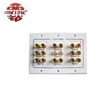 7.1 surround sound distribution wall mounted plate rocks