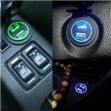DC 12V car custom micro dual usb 4a car charger