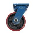 PU material red color caster wheel 3000KG