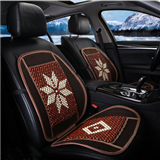 Wooden Bead Car Seat Cushion With Strap Blood Circulation Seat Cushion (BT 4053)