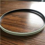 Colorful Ribbed 6PK belt White Red Green PK belts