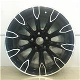 New design black machined polish size 17 18 19 Replica Alloy wheel rim for sales