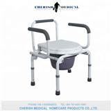 Adult Bedside Handicap Seat Bucket Toilet Commode Potty Chair CH813
