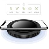 Universal Tempered glass fast charge wireless charger for mobile phones 5v 9v with overcharge protection