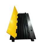 Factory Directly sale 5 channel yellow jacket Rubber Cable Protector