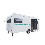 22 feet standard family use travel RV trailer caravan with kitchen bathroom for sale