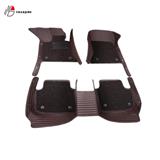 Wholesale hot sale high quality good price waterproof easy to clean double layer PU leather car floor mats carpets