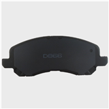 D866 Semi-metallic No noise High quality Brake pad