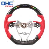 Led Carbon Fiber Smart  Steering Wheel Compatible With Toyota 2018 Camry OHC MOTORS
