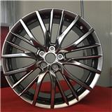 Hyper silver Japan car size 20*8.0 inch PCD 5/114.3 alloy rims for sale