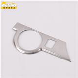 Anteke Car Accessories Stainless Steel Silver Headlight Switch Cover for Volkswagen T-CROSS 2019