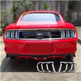 Chrome Decoration Trims Door Mirror Covers 2015 Mustang Body Kit Car Parts Accessories