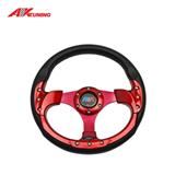 PU / Leather 320/350mm  universal racing car sport steering wheel