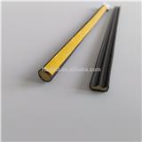 Door and window self-adhesive D E shape PU foam weatherstrip gasket