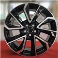 size 17 18  Inch black machine face with 5x100 to 5x114.3  Alloy wheel rims