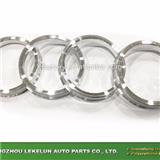 A Set of 4 Aluminum Wheel Hub Centric Rings OD=73.1mm ID=60.1mm Hub Bearing Rings
