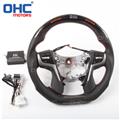 Led Carbon Fiber Smart  Steering Wheel Compatible With Toyota Land Cruiser OHC MOTORS