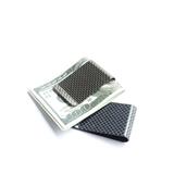 Free shipping USA Amazon Hot Sale Carbon Fiber C it Card Holder  Money Blocking Anti Scan Metal Wallet Money Cash Clip