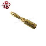 gold plated 4mm banana plug solder