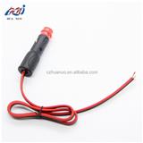 Red head Car cigarette lighter plug with switch and cable