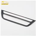 Auto Modification Accessories ABS Plastic Carbon Fiber A/C Rotary Switch Panel Cover for BMW X3 2018