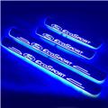 car door sill plates eco-sport moving led door scuff plate