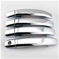 Custom chevy silverado car handle cover with keyless cutout