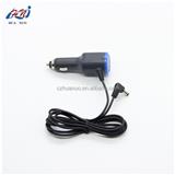 car cigarette lighter plug with right angle dc plug