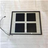 Snowmelt heating double layers glass with photovoltaic panel