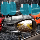 2PCS Car Rearview Mirror Protective Film Anti Fog Window Clear Rainproof Rear View Mirror Protective Soft Film Auto Accessories
