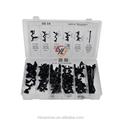 54pcs Christmas tree plastic parts types of retaining clips HE10