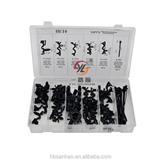 54pcs Christmas tree plastic parts types of retaining clips HE10