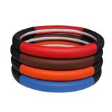 Wholesale two-tone breathable car steering wheel cover auto interior accessories wheel case sport steering-wheel covers leather