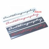 Metal Autobiography Supercharged Emblem Sticker Car accessories unique car badges auto emblem fit for Range Rover