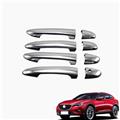 Door Handle Cover Side Door Chrome Cover car interior decoration accessories for mazda CX-4 2016 japan car accessories
