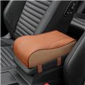 Genuine Leather Car Armrest Pad Covers Universal Center Console Auto Seat Armrests Box Storage Protection Cushion Hand Supports