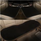 artificial wool plush backless Breathable Design Heat Resistant Car Seat Cover Winter